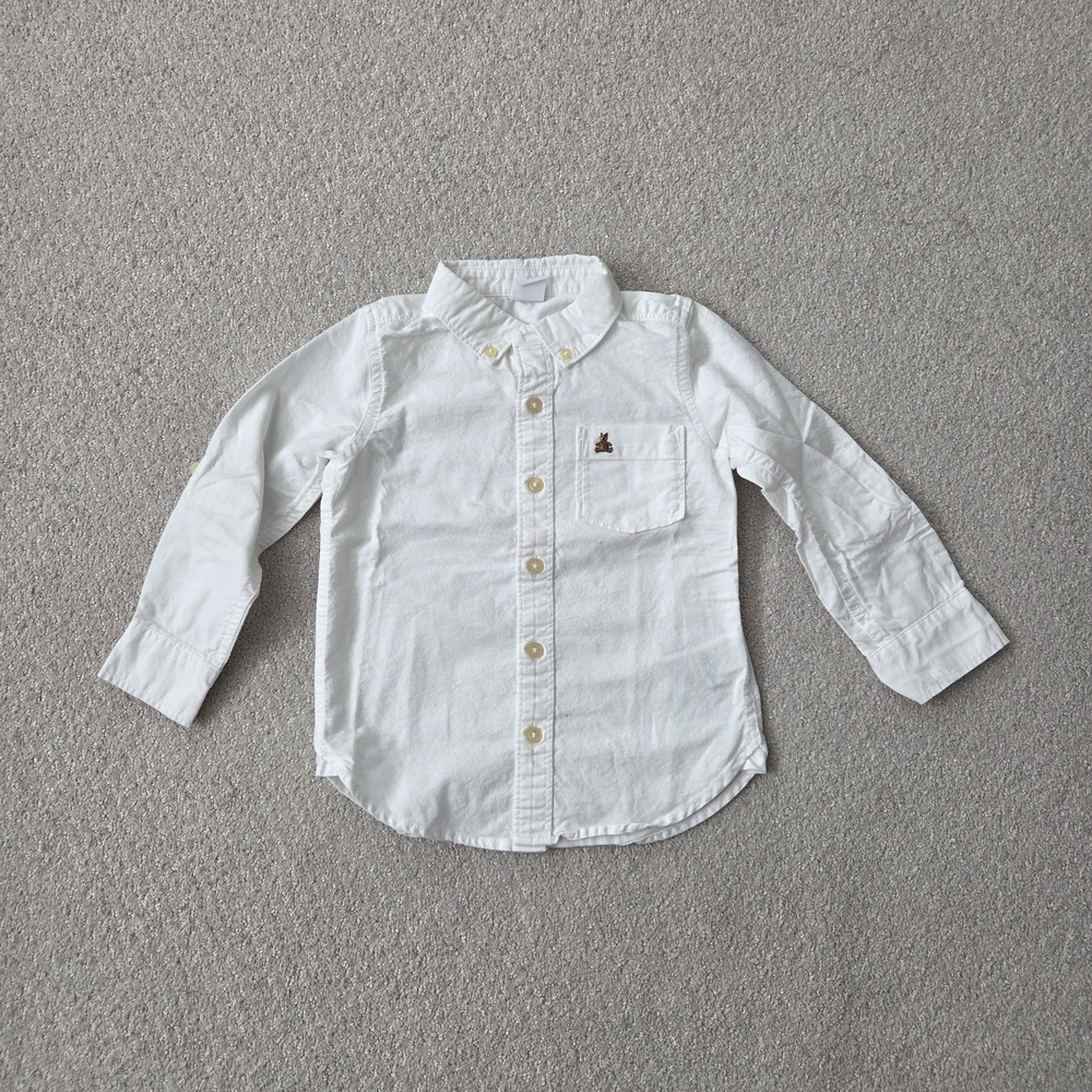 Never Worn GAP White Button Down Kids Shirt